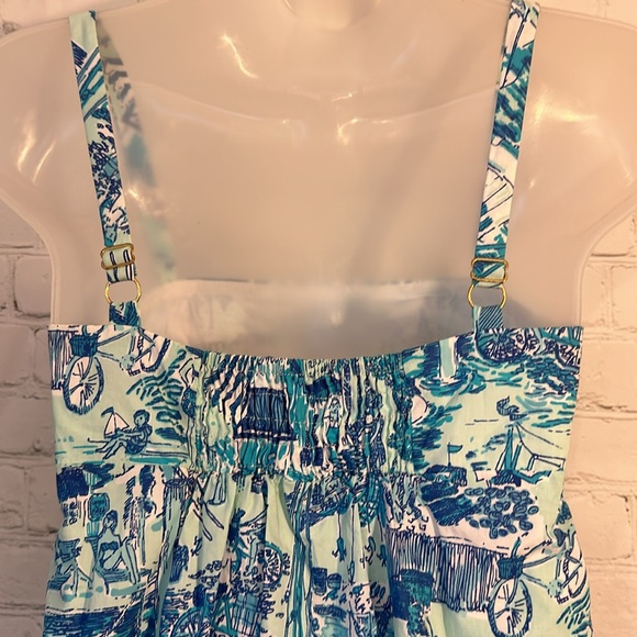 Lilly Pulitzer beachside themed sundress - Picture 7 of 11